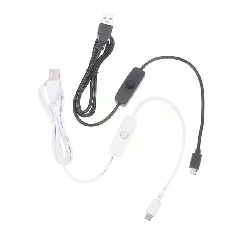 Cavo di prolunga USB tipo C con interruttore On Off Cavo di prolunga da USB a tipo C per lampada USB Ventilatore USB Lampada a striscia LED Lampadina