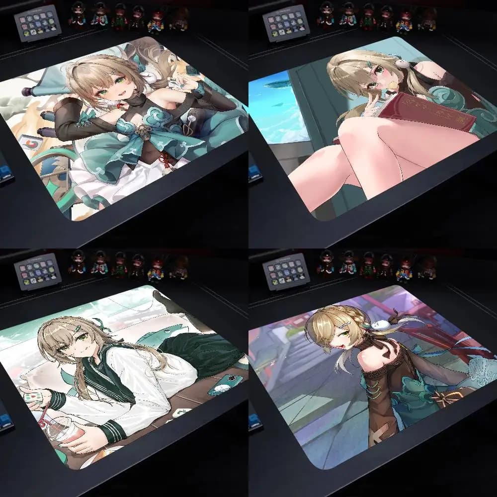 Qingque Honkai Star Rail Impact Small Mouse Pad Gaming Laptop Mousepad Gamer Carpet Keyboard Mat Desk Protector