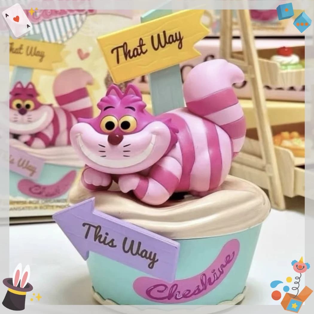 MINISO Cheshire Cat Animal Pals Cupcake Blind Box Ornament