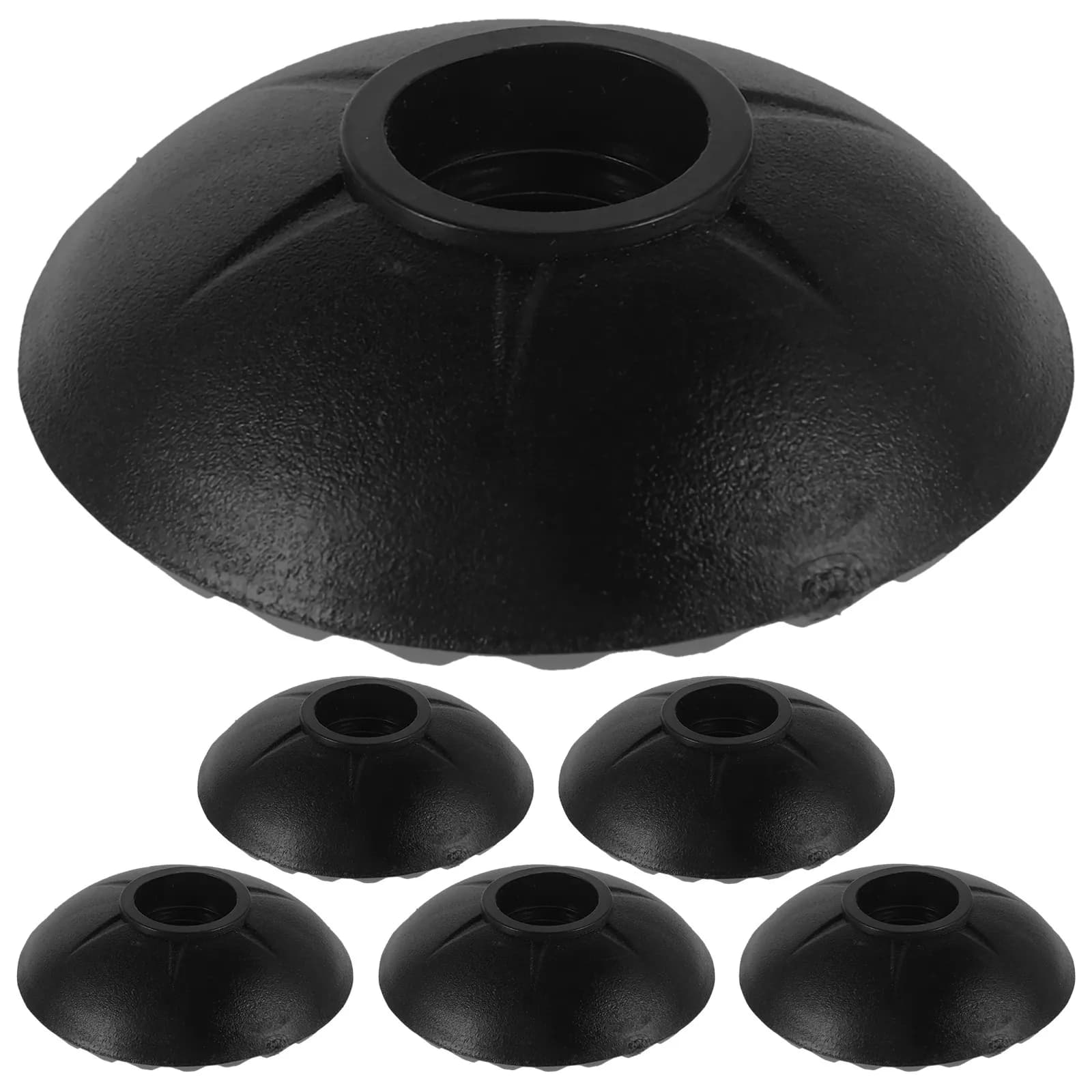 6 Piece Swivel Covers for Trekking Sticks, Stroller Cane Protectors, Hiking Accessories