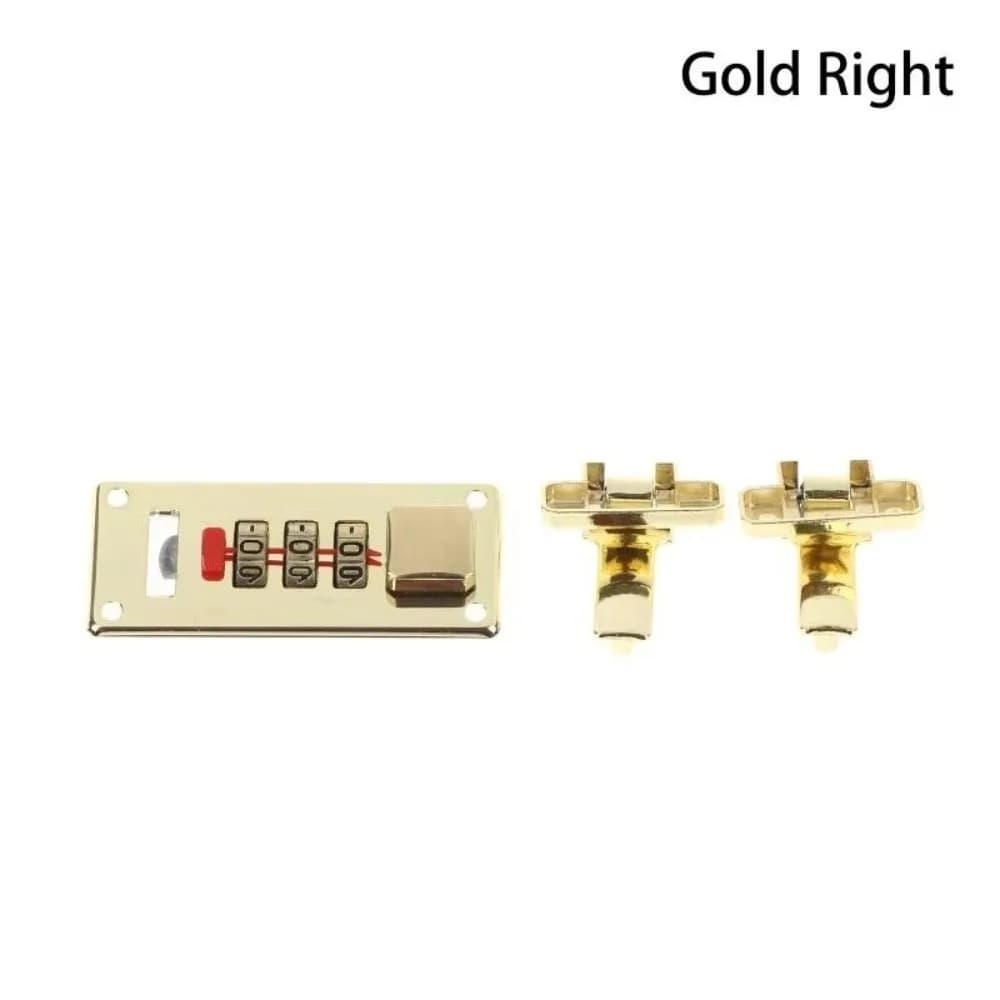 Home Hardware Accessories 65 X 29mm Combination Lock with Screws Multi Purpose Password Lock Latch Keyless Luggage Lock Suitcase