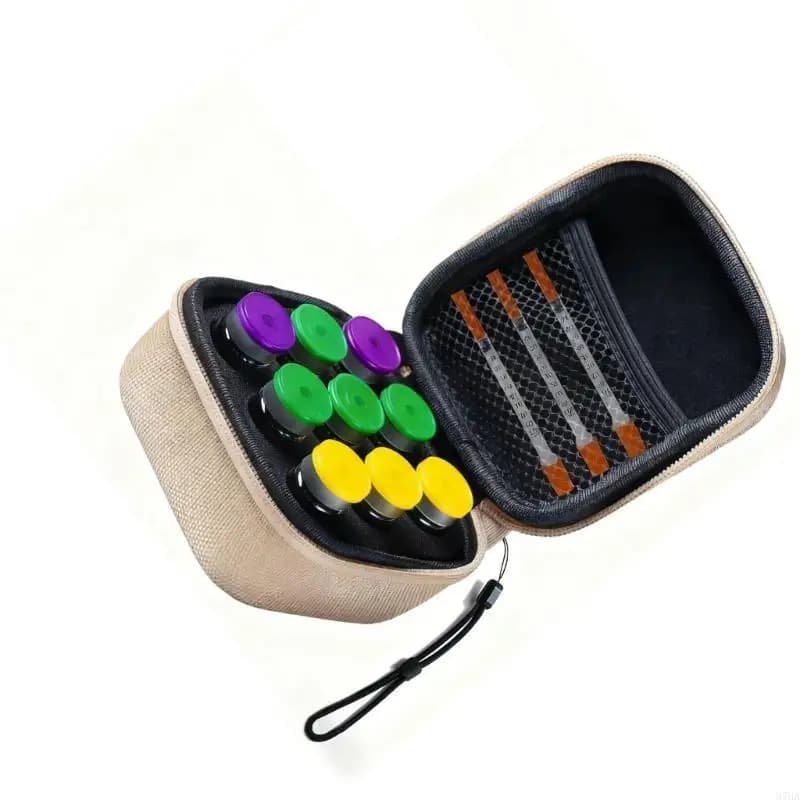 9 compartment refrigeration box for refrigerator, securely arranges the vials, home protective housing 87HA