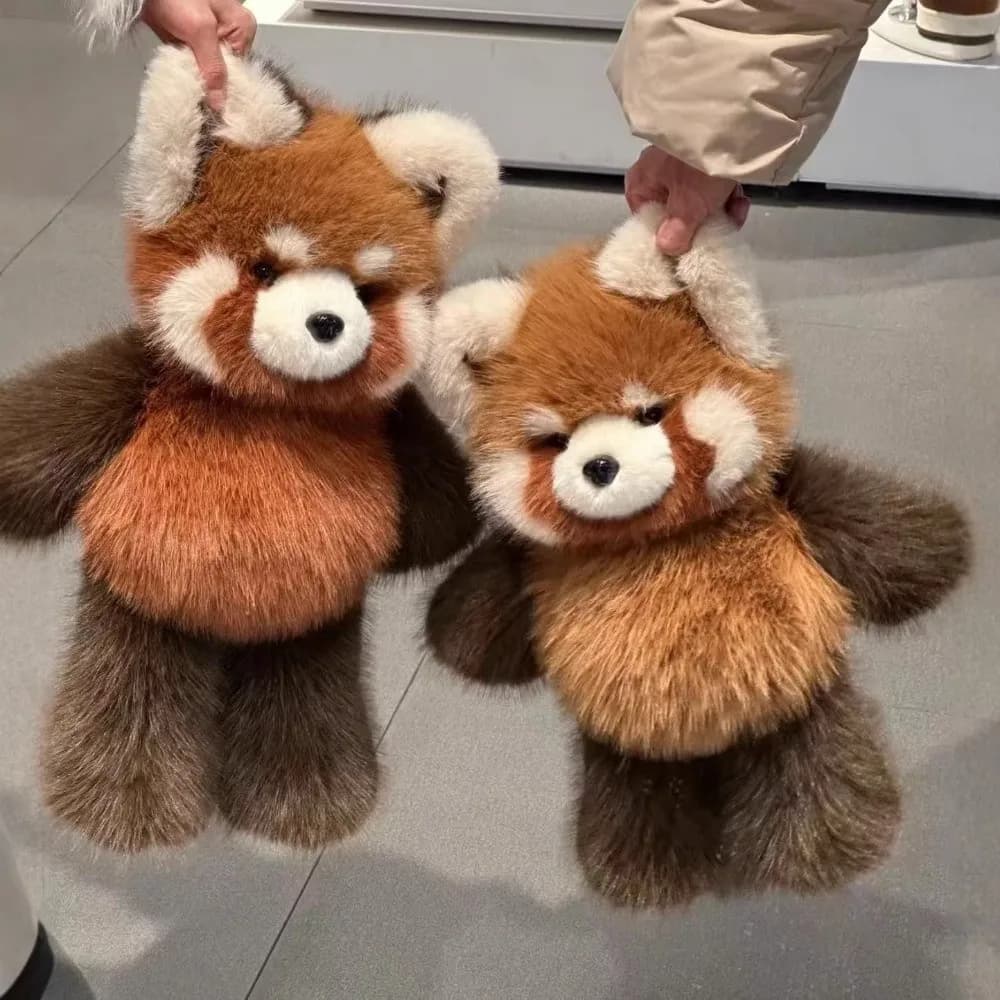 Peluche di Procione, Cuscino Morbido, Peluche di Supporto Emotivo, Procione Soffice, Regalo per Bambini