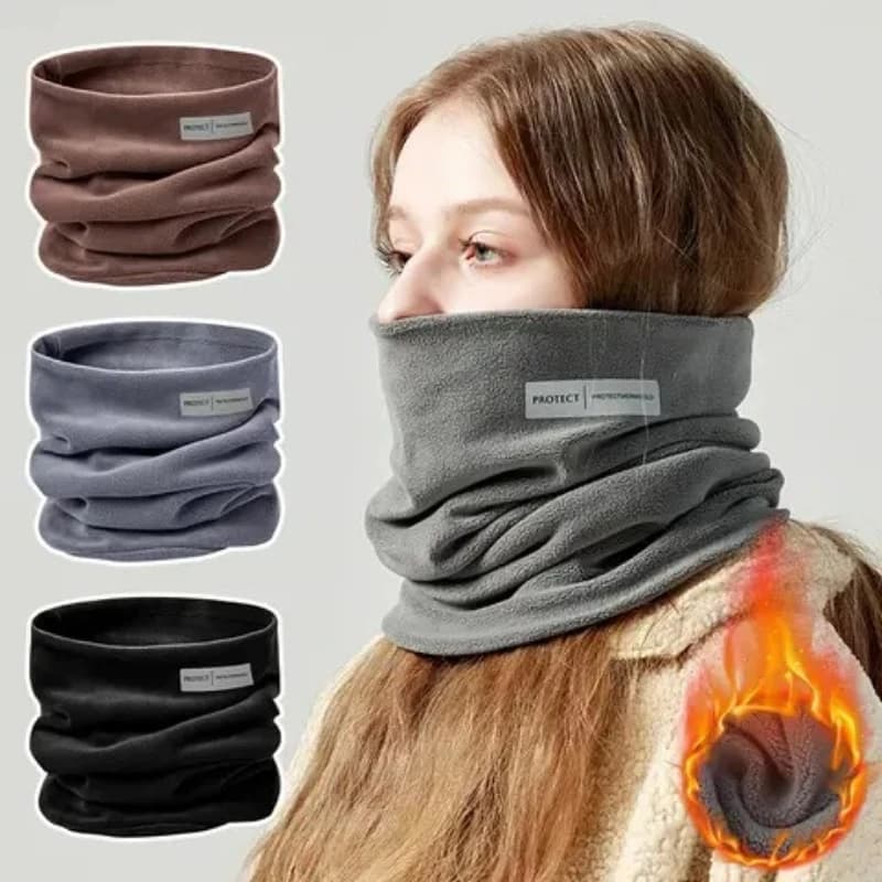 1 Piece Bandana in Cashmere Tinta Unita, Skiing, Winter Mask for Collo and Face, for Men and Women, for Hiking and Cycling, Half Face Cover