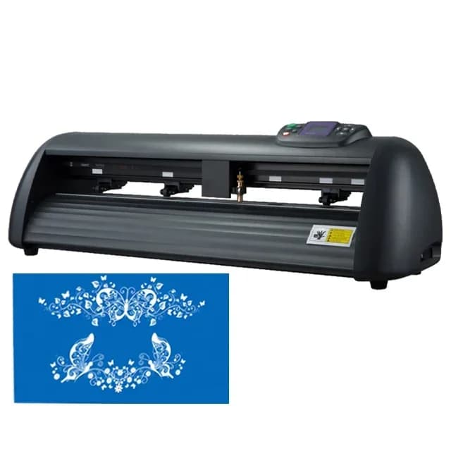 2026/JCXstone Vinyl Cutter and CNC Sandblasting Machine for automated carving of letters, photos, and portraits on stone tombsto