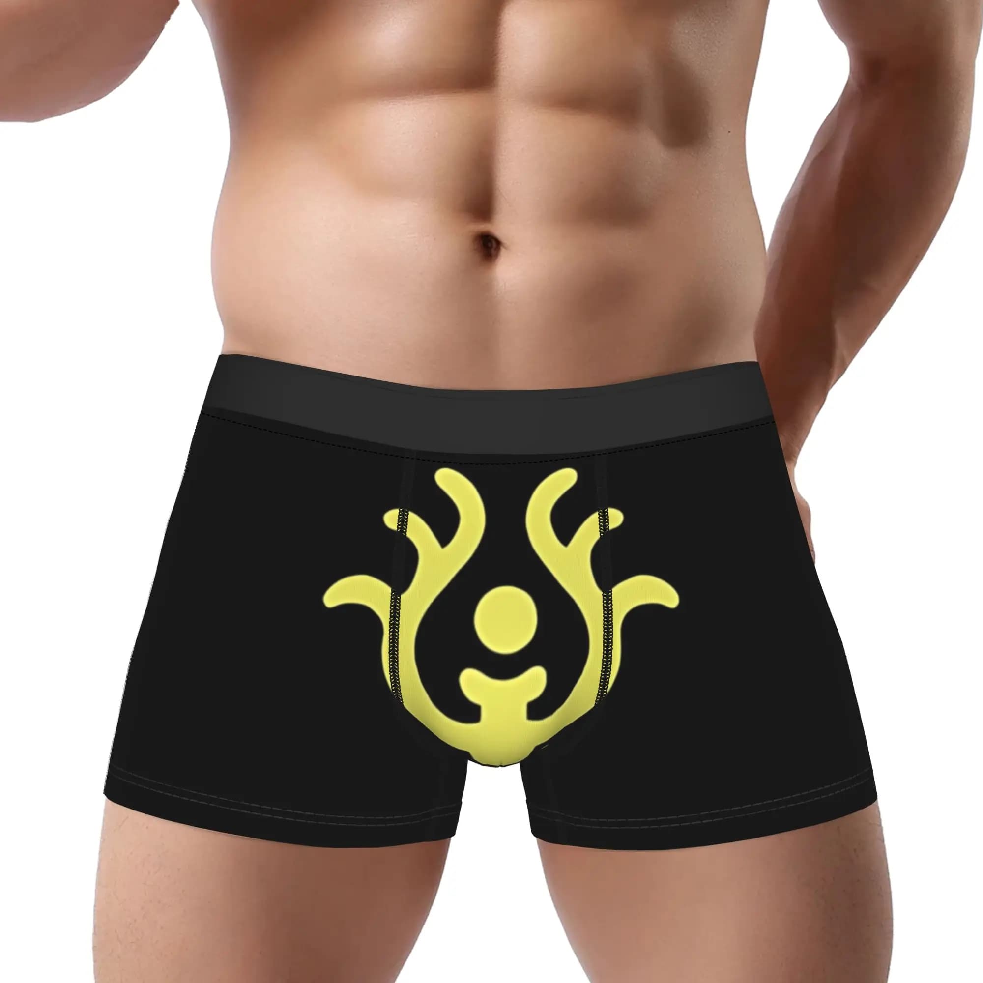 Castle In The Sky Tears of the Kingdom Mutande traspiranti Mutande da uomo Pantaloncini ventilati Boxer Briefs