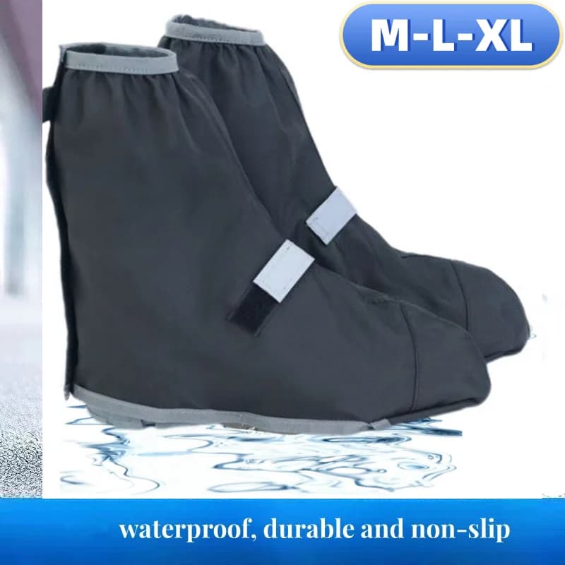 Riutilizzabile impermeabile escursionismo caccia neve scarpe da pioggia copertura moto ciclismo bici scarponi antipioggia scarpe protettive copertura del piede
