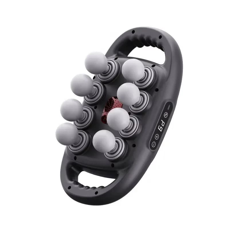 8-head massage gun, professional high-frequency, for muscle massage and deep relaxation of tissues, with timer.