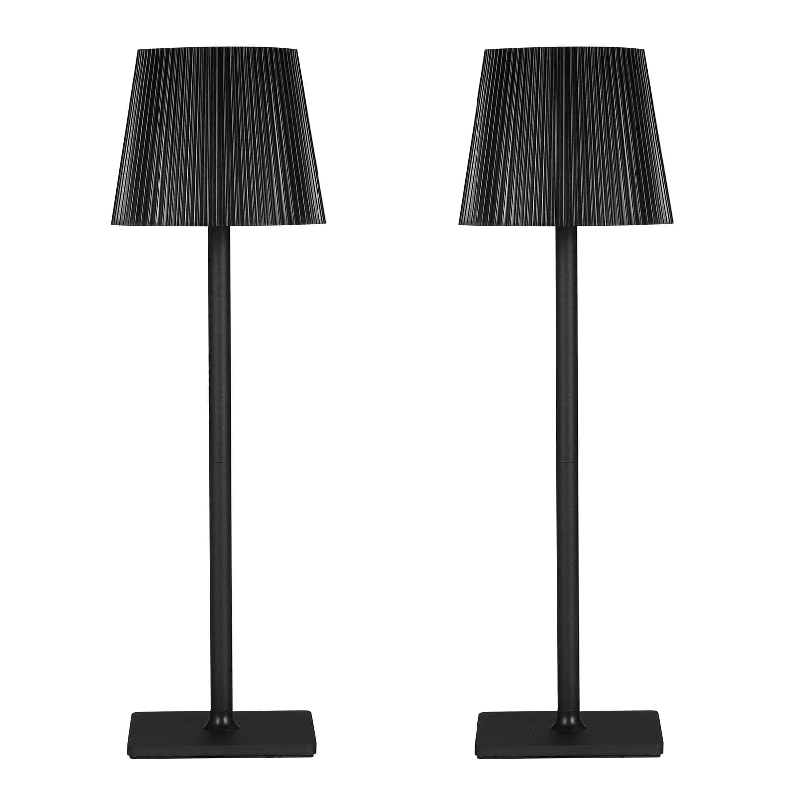 Set di 2 Lampade da Tavolo LED Moderne con Controllo Touch, Luce Notturna Dimmerabile con 3 Temperature di Colore per Soggiorno