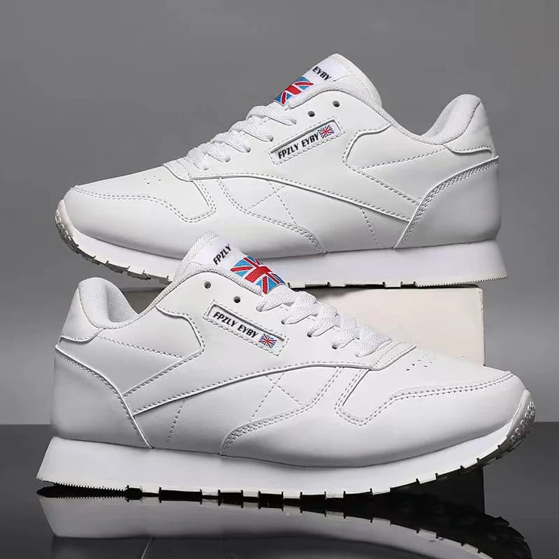 Scarpe da Uomo 2026 Primavera Autunno Impermeabili Antiscivolo Ammortizzate Casual in Pelle Sportive da Tennis