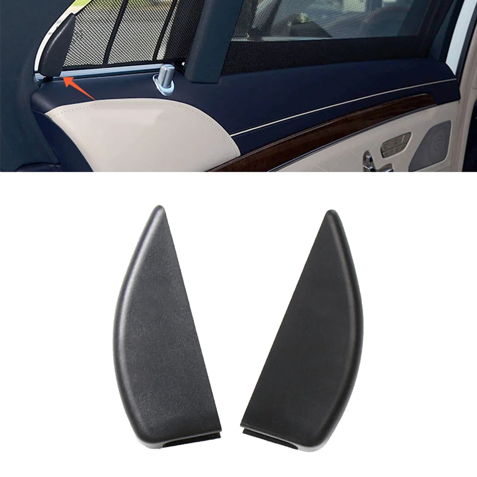 Sunshade Replacement Curtain Snap Car Interior Accessories 2014-2020 Model Compatibility Direct Replacement Easy Installation
