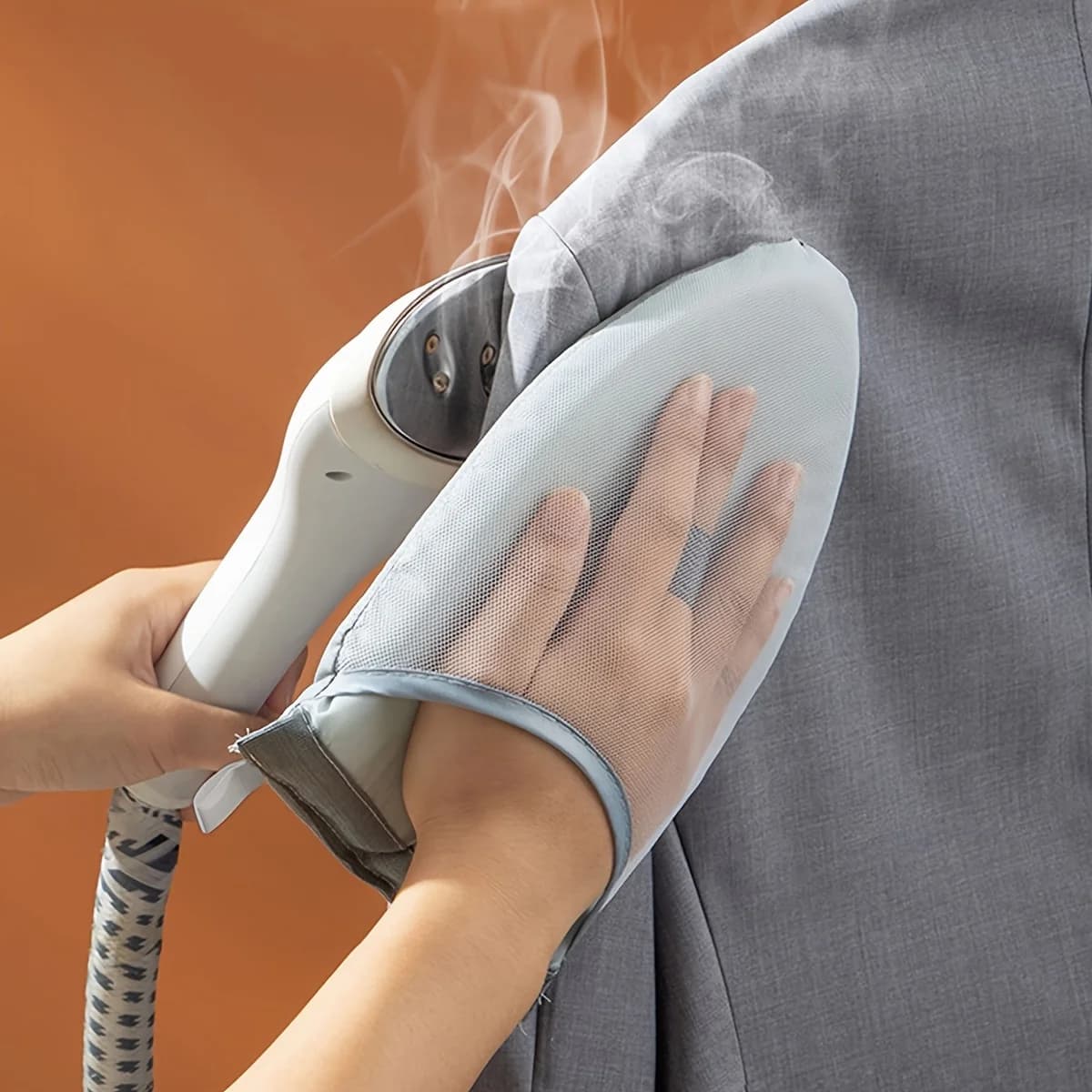 1pc Lavabile Ferro Da Stiro Mini Anti-scottatura Guanti Ferro Pad Copertura Resistente Al Calore Resistente Alla Macchie Ferro Da Stiro per Abbigliamento