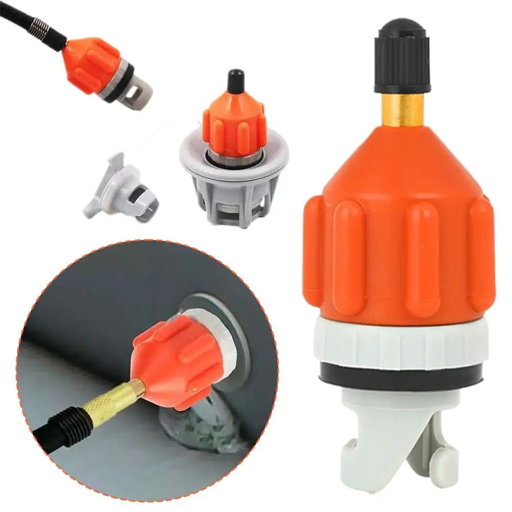Adattatore per pompa SUP, convertitore valvola aria per gommone, connettore per pompa pneumatici, accessori per tavole da SUP, kayak e letti gonfiabili