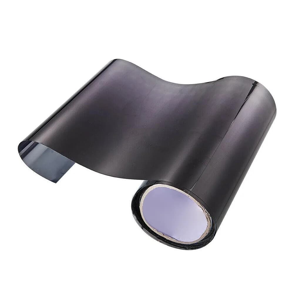 1 5M Auto Parasole Striscia Tinta Pellicola Parabrezza Anteriore Ombra Banner Resistente All'acqua Invisibile Canale di Rilascio Dell'aria Finitura lucida