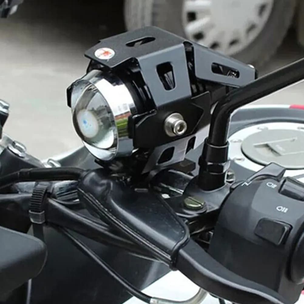 Faro a LED per moto, lampada di guida luminosa per moto, luci anteriori, lampada a LED per moto migliorata, impermeabile