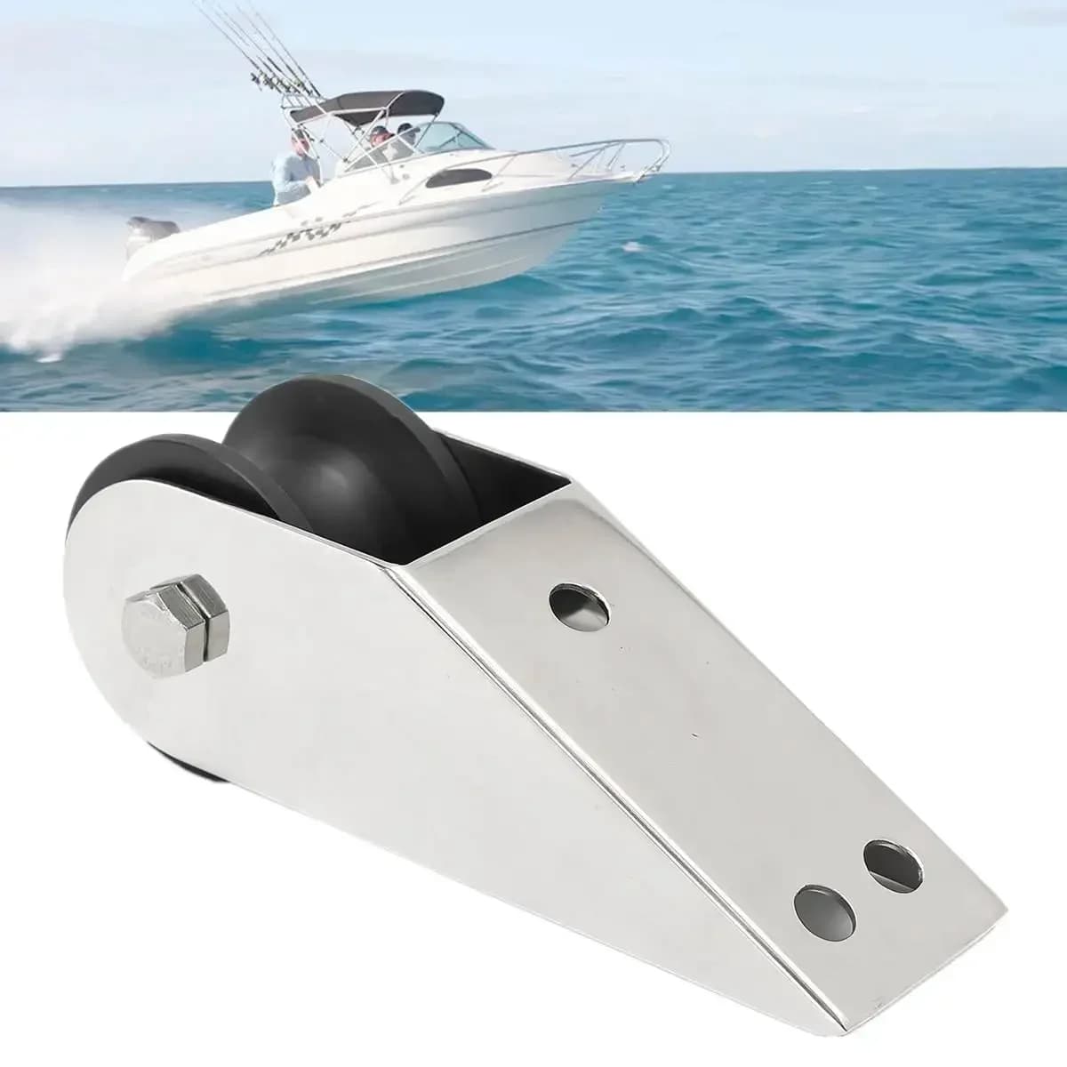 Rullo in gomma per ancoraggio per prua per barca per fori preforati per lucidatura/saldatura di superfici di aggancio per yacht fissi