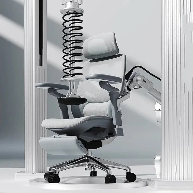 Sedie da ufficio ergonomiche per computer Supporto per la schiena Design Sedie da ufficio da gioco da pavimento Mobili girevoli di lusso Cadeiras De Escritorios