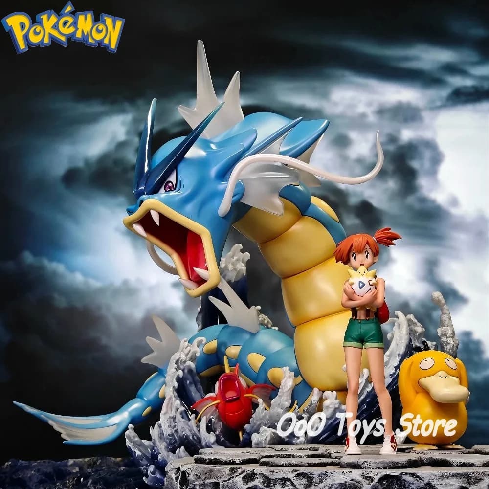 Statuetta Anime Pokemon Gyarados 20cm, Action Figure in PVC, Ornamento da Scrivania, Modellino da Collezione, Giocattolo Regalo
