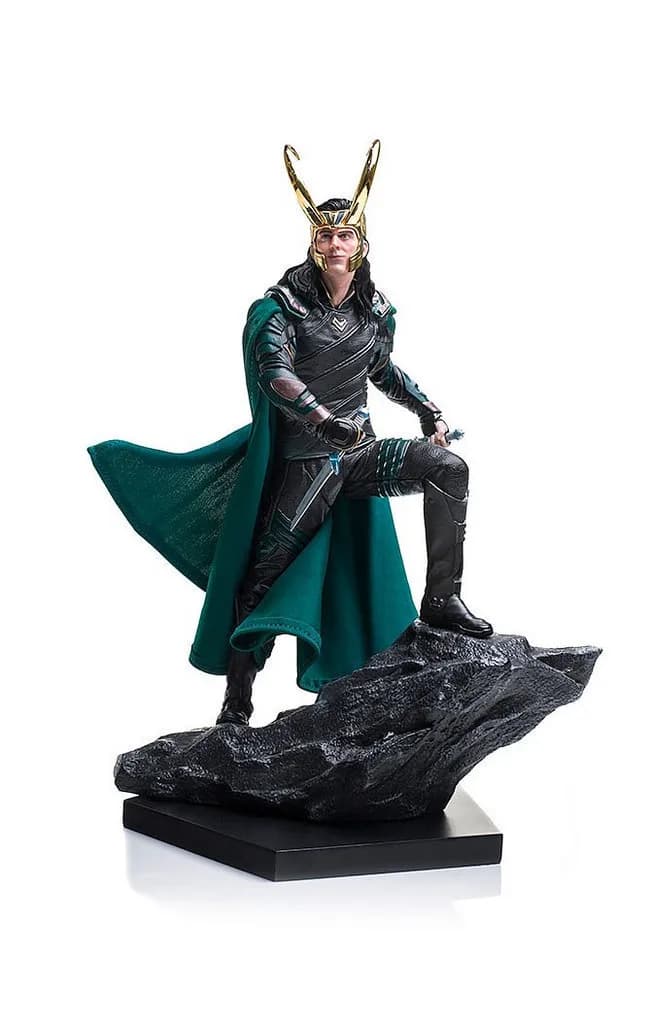 25 CM 1/10 Loki 3.0 Marvel Avengers Laufeyson Thor Ragnarok Anime Figura Modello Collecile Action Toys Regalo
