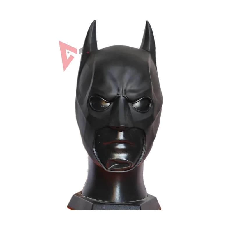 qa156New Bruce Wayne Bat Hero Cosplay Film Superhero Men's Mask Full Head Latex Woman Adult Coating Prop
