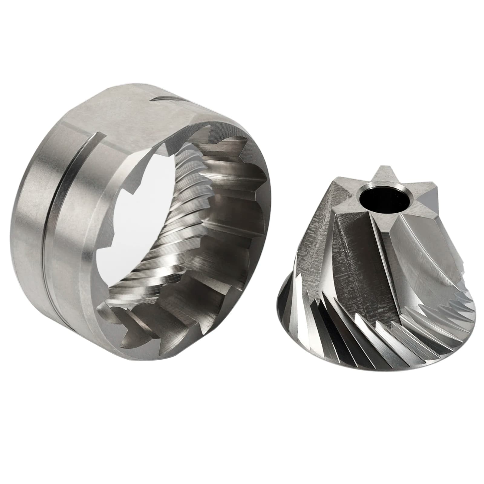 TASP 38mm Stainless steel coffee grinder Set of cutters 6 nuclei espresso coffee Spare accessories for Timemore Chestnut C/C2/C3/ C3S