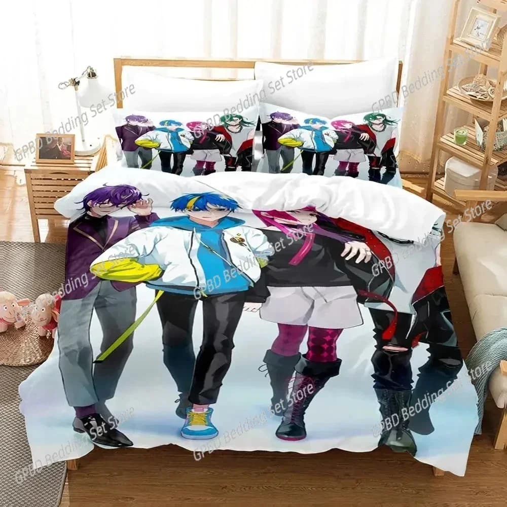 Anime Technoroid Overmin 3D NEW Duvet Cover Pillowcase Bedding Set Adult Girl Bedroom Decoration Children Single Double Large