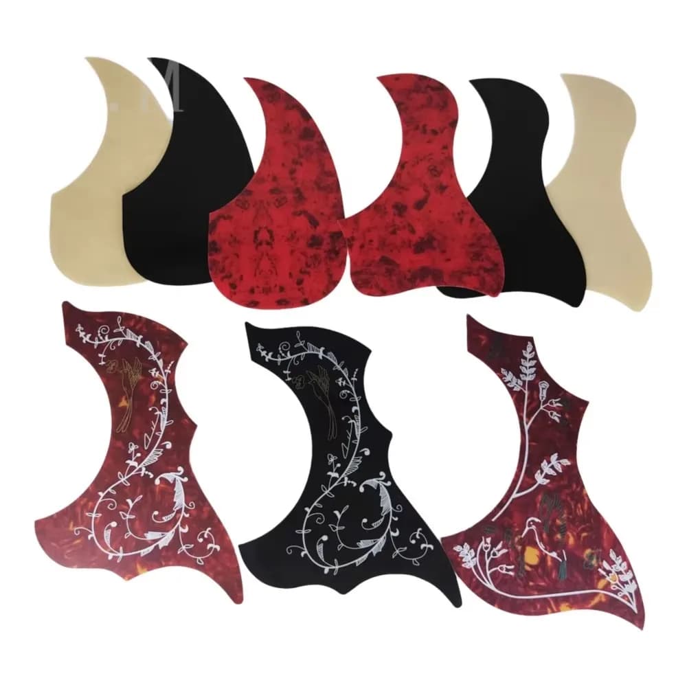 Adesivi Protettivi per Chitarra, Adesivi Decorativi Antigraffio, Adesivo per Battipenna per Chitarra Acustica
