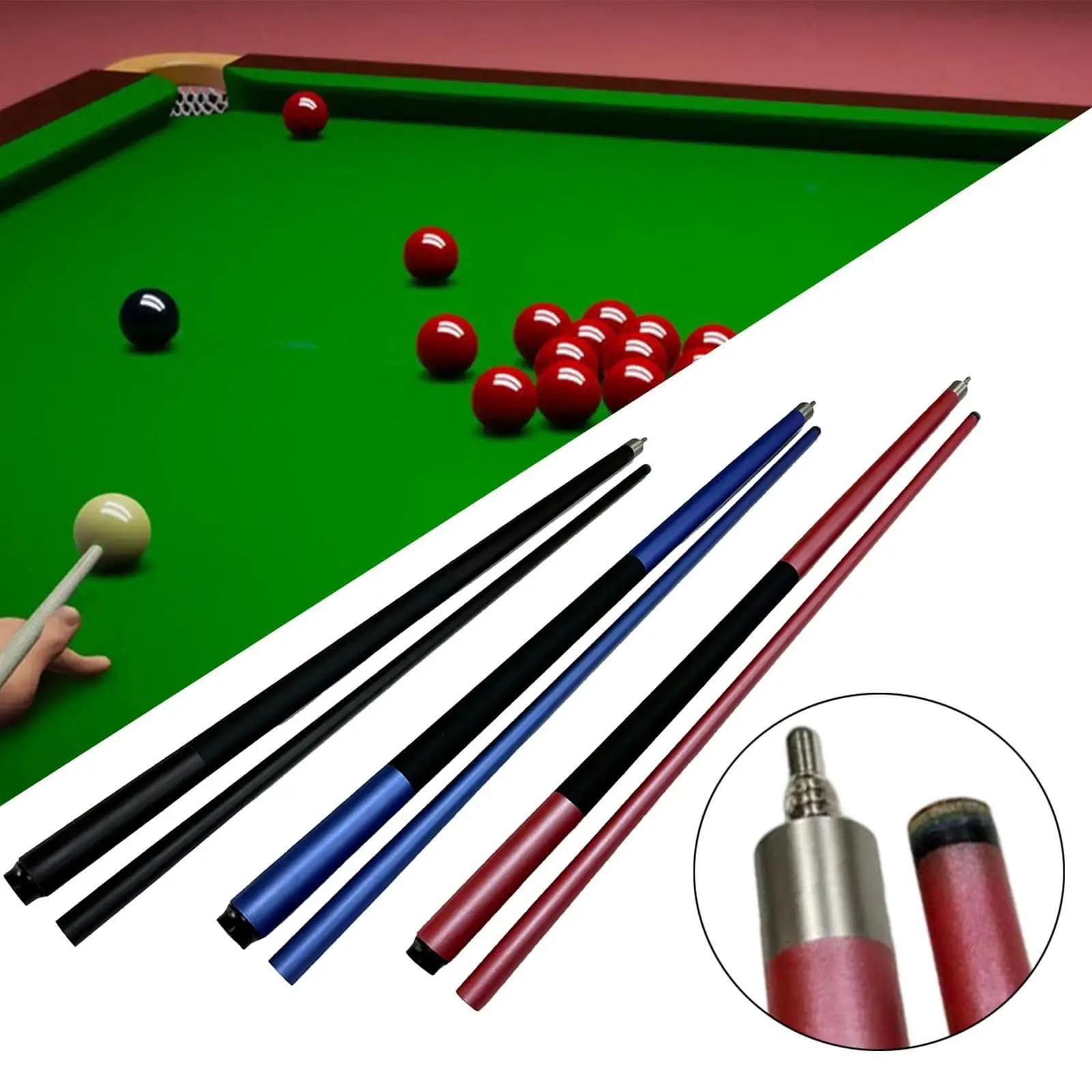 Stecca da biliardo per stecca da biliardo in legno di fibra di vetro Accessori per stecche da pratica professionali per snooker e otto palline