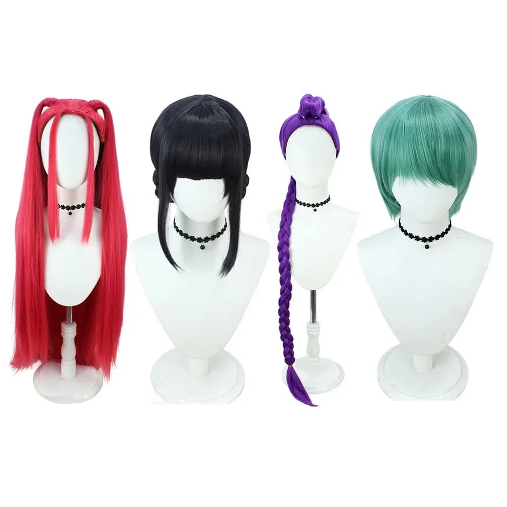Halloween KPoP Zoey/Mira/Rumi/film Cosplay costume perruque femmes filles Halloween Carnival bands dessinée-con