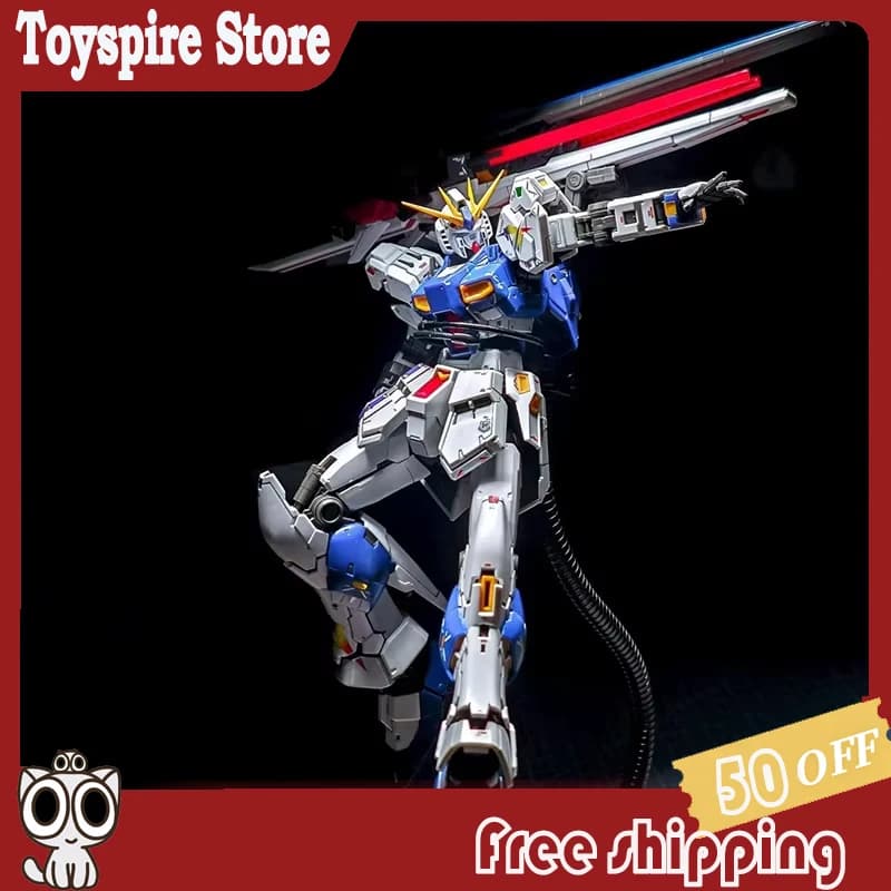 【Disponibile】Chang Long Model 5504 Rx-93ff V-Fighter Rg 1/144 Modello da assemblare Action Figure con articolazioni mobili Kit robot da collezione