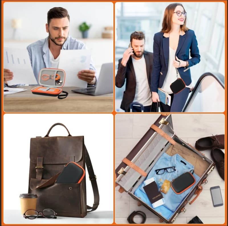 Custodia per disco rigido esterno portatile LaCie Rugged Mini 1TB/ 2TB/ 4TB/5TB, supporto di archiviazione per dischi rigidi per M-ac