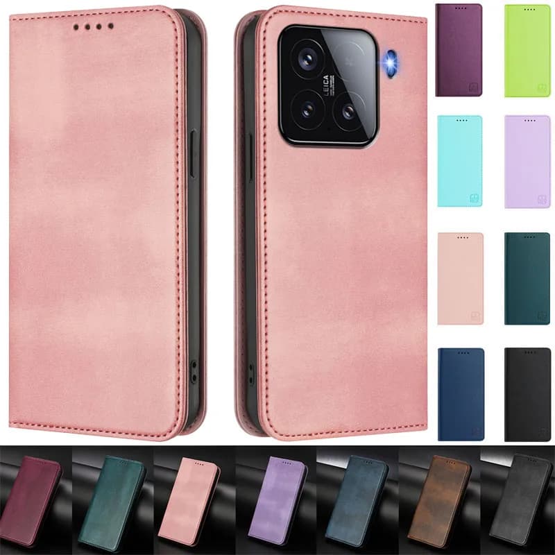 Etui Xiomi Mi 15 Custodia magnetica per Xiaomi 15 Capa Portafoglio in pelle Flip Attraction Custodia per Xiaomi 15 Cover per telefono Coque Fundas