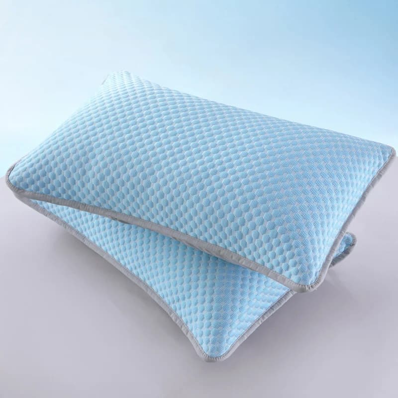 1pc-Summer Cool Bean Pillowcase - Federa traspirante per cuscino climatizzato per chi soffre il caldo, nessun inserto incluso, 48 x 74 cm