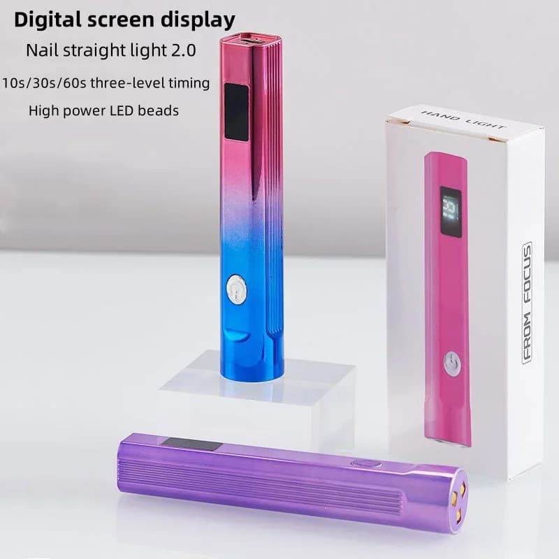 Comoda lampada per asciuga unghie portatile UV/LED per unghie tutti gli strumenti per Nail Art con smalto Gel USB ricaricabile lampada per unghie ad asciugatura rapida