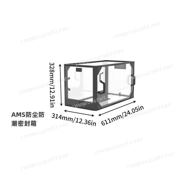 3D Printer Cover Suitable For A1/AMS/Prusa MK3/MK4/Kobra3 Other DIY Dustproof And Moisture-Proof Sealing