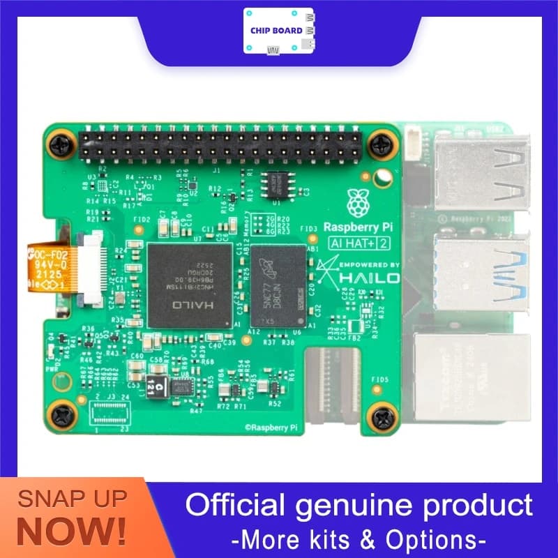 Raspberry Pi AI HAT+ 2 – Miglioramento dell'AI Generativa (LLM/VLM) con l'Engine di Elaborazione Hailo-10H