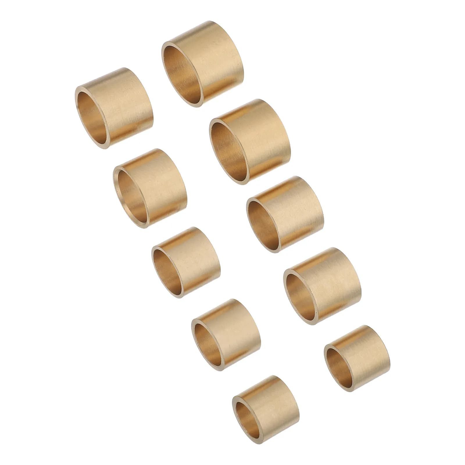 10Pcs Pool Cue Ferrule Copper Clip 9-13Mm Replace Cue Tips Pool Repair Kit Billiard Accessories Room Supplies