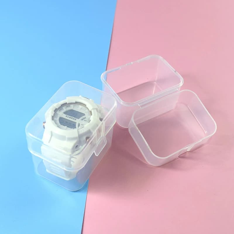 1Pcs Portable Storage Box Single Watch Travel Case Shockproof Impact Resistant For Smart Watch Wristwatch Daily Outdoor Carry