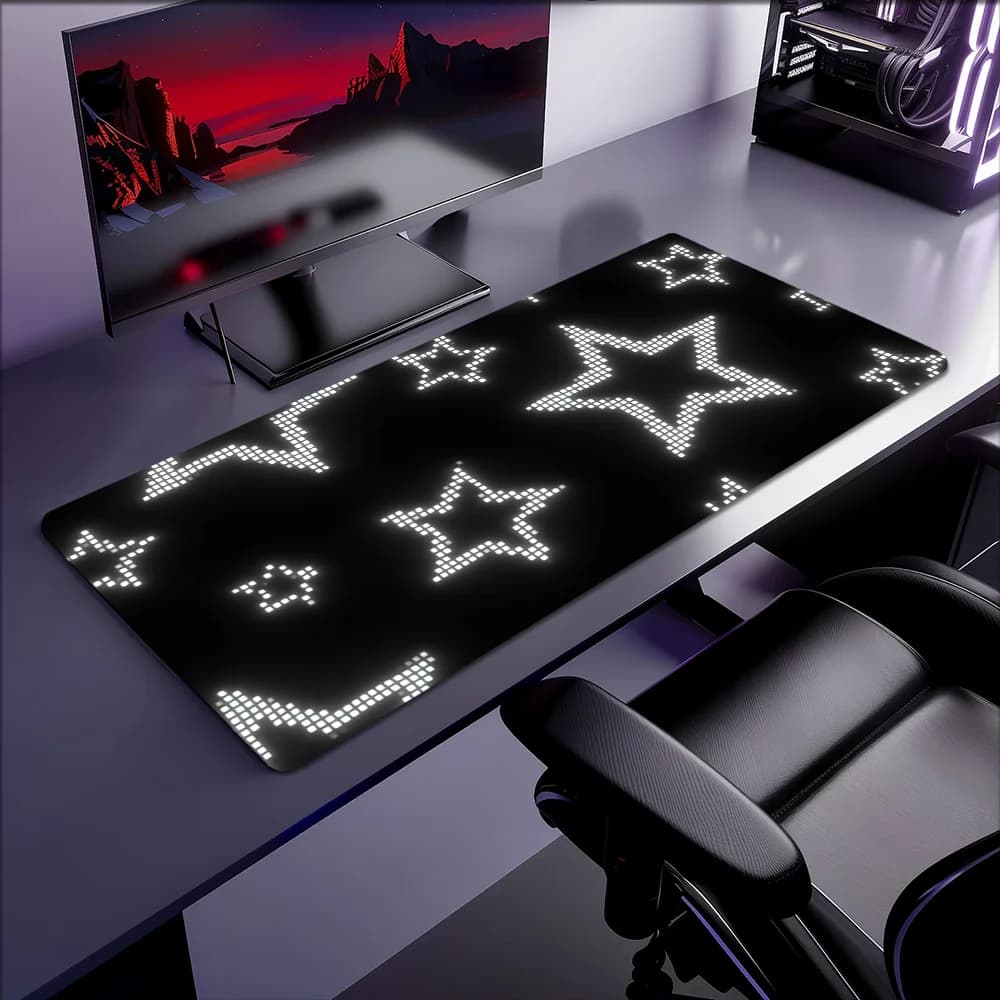 Cure Fashion Star blingbling Mouse Pad Antiscivolo Addensato Grande Scrittura Lockedge Ufficio Studente Cuscino da gioco MousePad