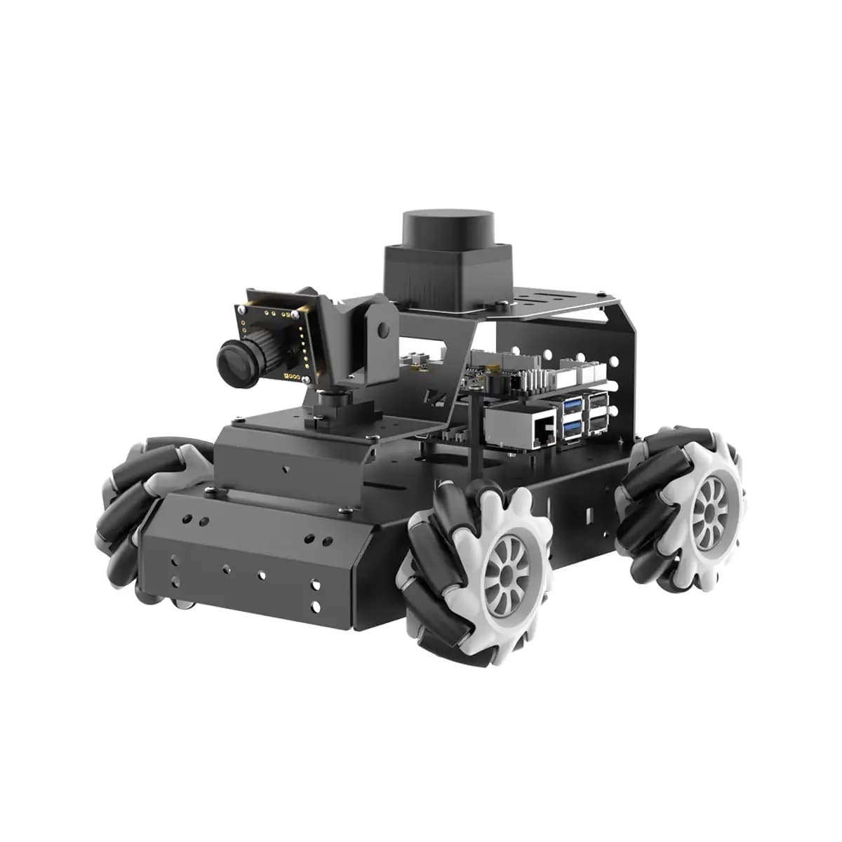 Hiwonder MentorPi M1 Raspberry Pi 5 AI Vision Programmable Robot with Lidar Mapping Navigation and RVIZ Simulation Based on ROS2
