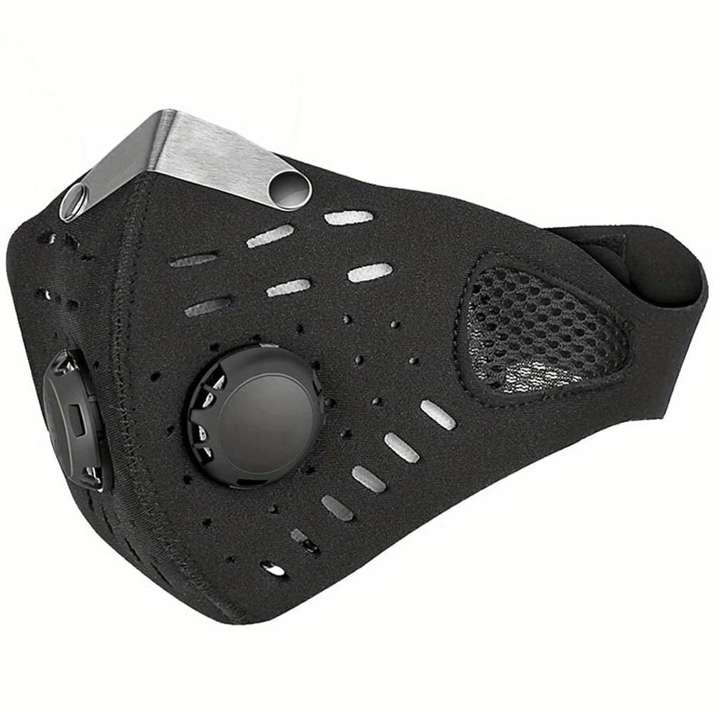 Maschera da moto Maschere traspiranti estive Filtro Mezza faccia Maschera da moto Protezione antipolvere Maschera da equitazione Accessori per moto
