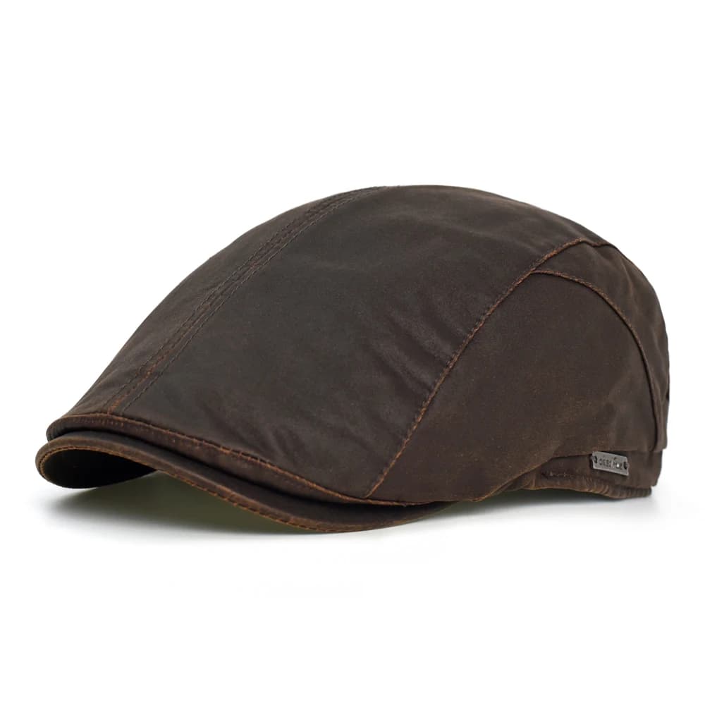 Berretto da strillone moda autunno inverno uomo donna caldo berretto casual vintage Gatsby cappello piatto berretto con visiera regolabile