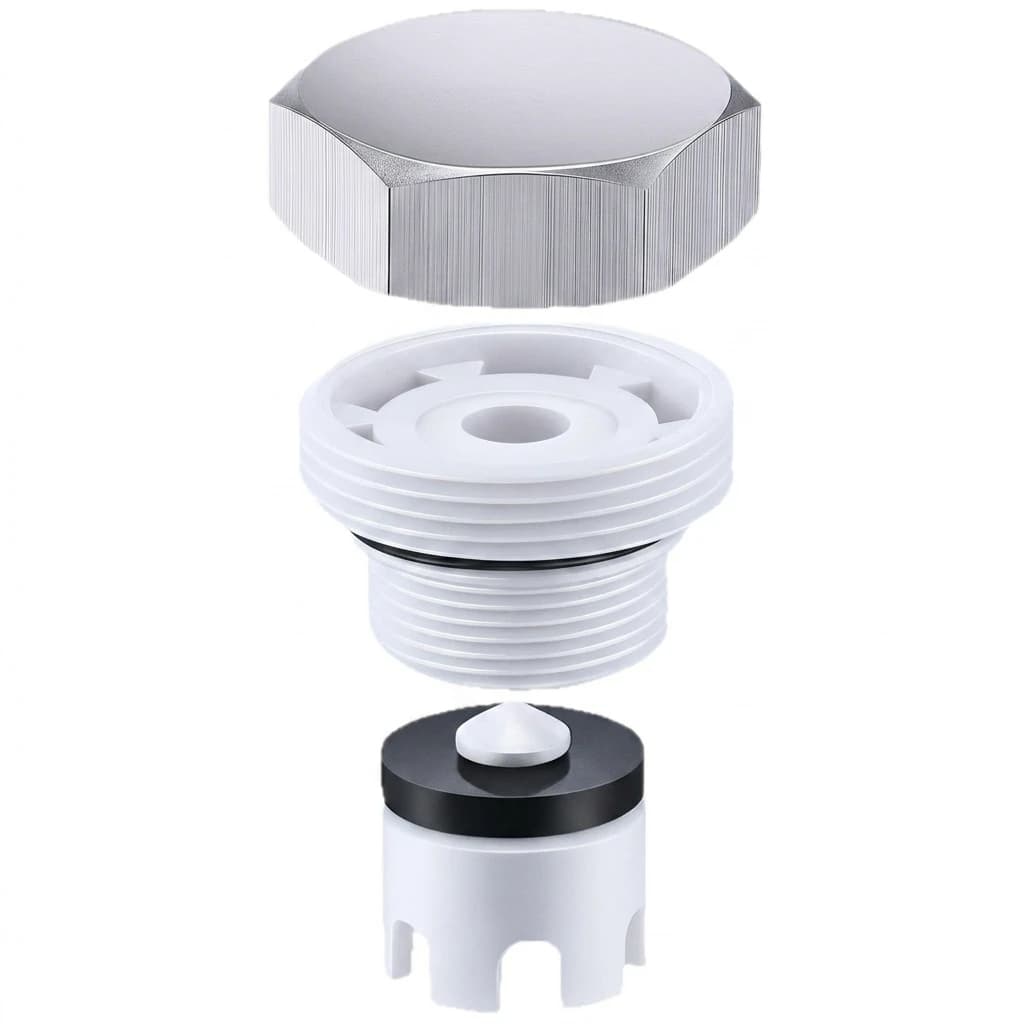 Garden Hose Bibb Vacuum Breaker Repair Kit Compatible with VACVBKX1B Outdoor Faucet Valve Seal Replacement Parts Durable