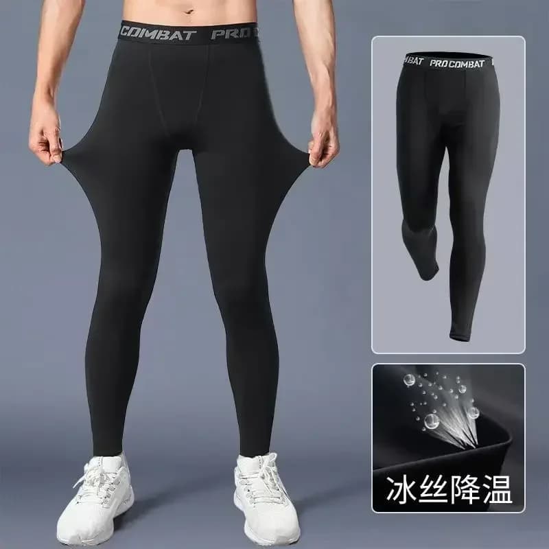 Mens Compression Pants Shaperwear Tights Cool Dry Leggings Sports Baselayer Running
