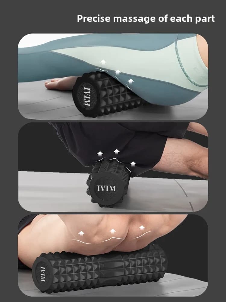 Professional Massage Roller Foam Shaft Muscle Relaxation Fascia Roller For Back