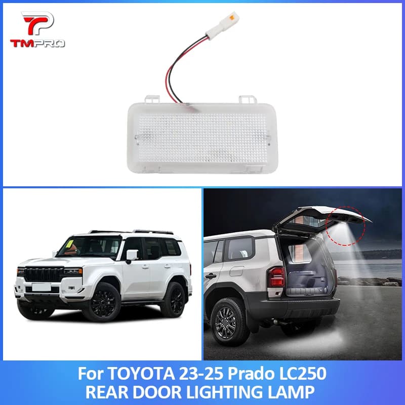 For Toyota Land Cruiser Prado 250 J250 LC250 2024 Car LED Trunk Light Luggage Compartment Roof Light Tailgate Light Rear Light