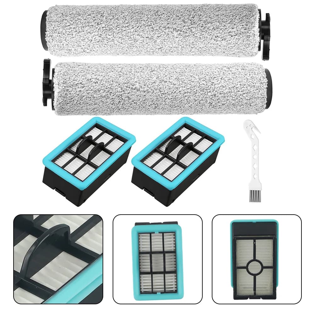 1 Set Spazzole di Ricambio Filtri Per Bissell Per CrossWave 3831 HF2 3845 Accessorio Kit di Sostituzione Aspirapolvere