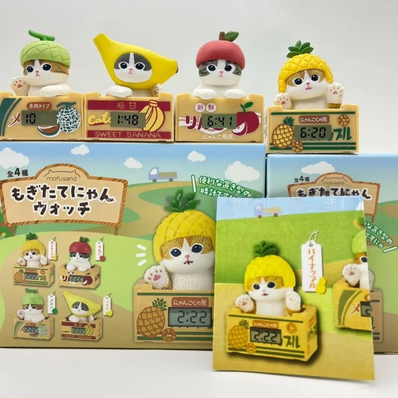 2025 Giappone Mofusand Gatto Figura Coniglio Scatole Cieche Cross-Dressing Replica Modello di Bambola Ornamenti Regali di Natale Decorazioni Kawaii Regalo