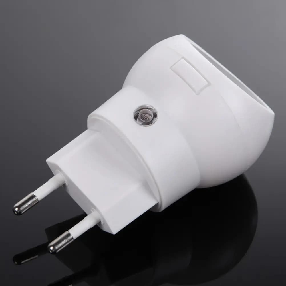 Luce Notturna LED Rotante a 360 Gradi con Sensore Automatico e Controllo Intelligente, 220V, per Camera da Letto, Senza Sfarfallio, con Spina EU