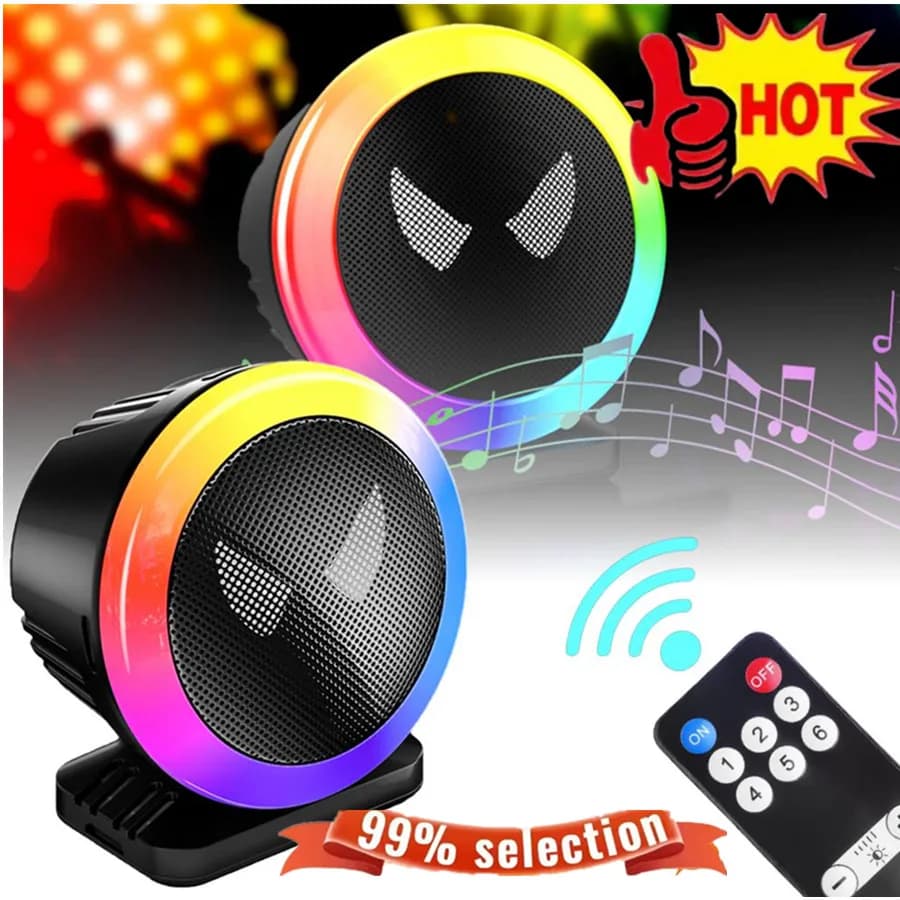 Atmospheric light for aromatherapy for multifunction car RGB Rhythmic sound controlled Deodorant for creative car Light LED pickup
